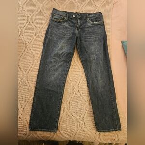 221 Lucky Brand Blue Straight Jeans Classic Style 30” inseam